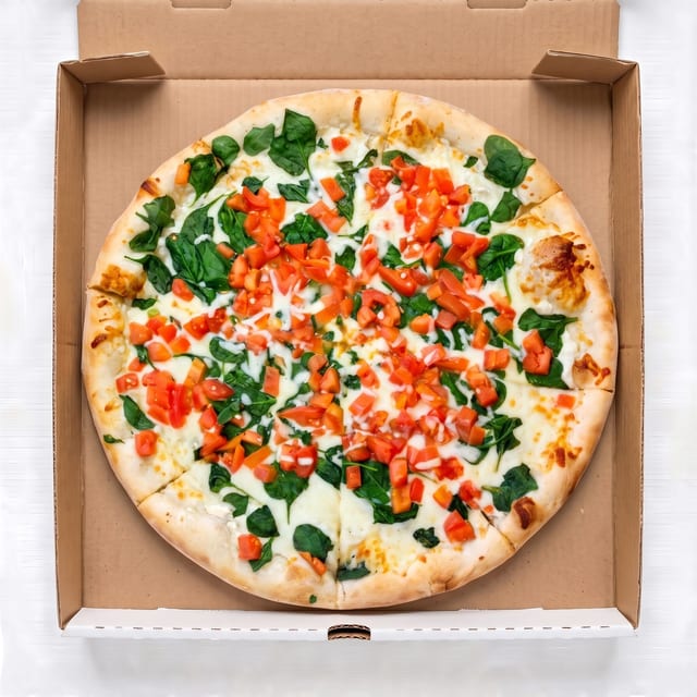 Italian White Pizza.