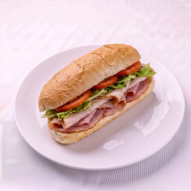 Turkey & Cheese Sub.