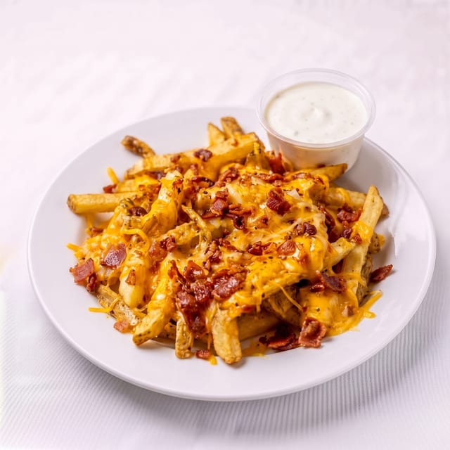 Cheese & Bacon Fries.