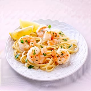 Spaghetti with Shrimp Sauce