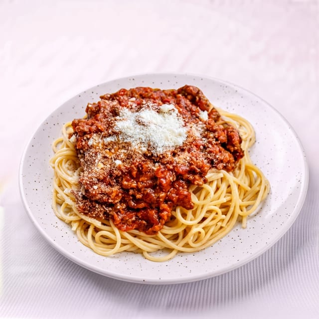 Spaghetti with Meat Sauce.